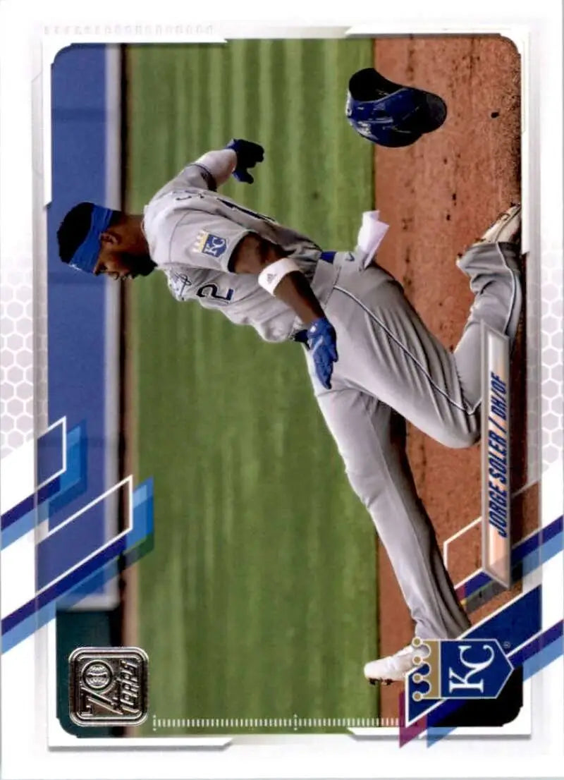 2021 Topps #389 Jorge Soler NM-MT Kansas City Royals Baseball Card - Baseball Card Single