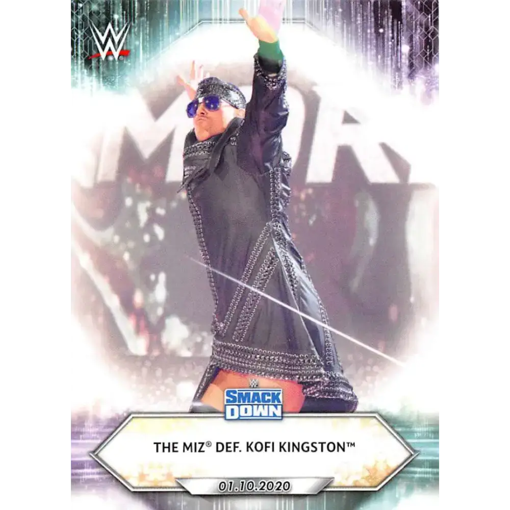2021 Topps #4 The Miz NM-MT Wrestling Card - Non-Sports Card Single