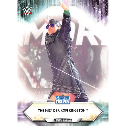 2021 Topps #4 The Miz NM-MT Wrestling Card - Wrestling Card Single