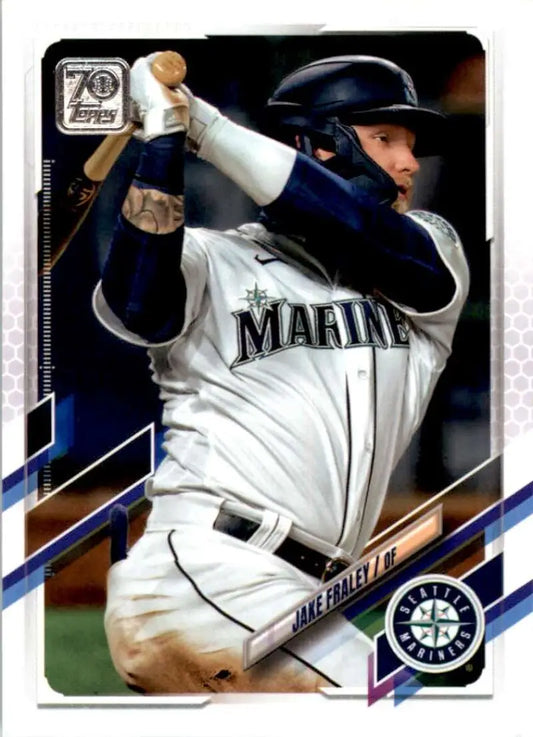 2021 Topps #402 Jake Fraley NM-MT Seattle Mariners Baseball Card - Baseball Card Single