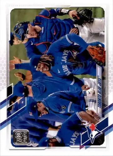 Toronto Blue Jays baseball card from 2021 Topps #438 in NM-MT condition