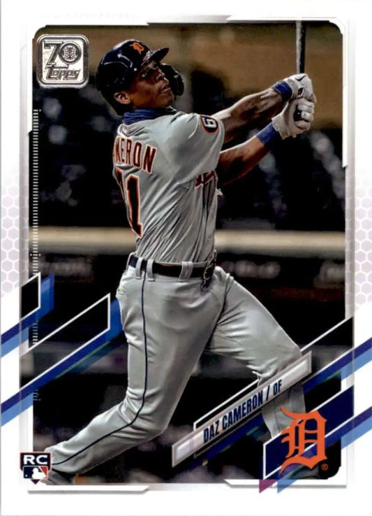 2021 Topps #441 Daz Cameron NM-MT RC Rookie Detroit Tigers Baseball Card