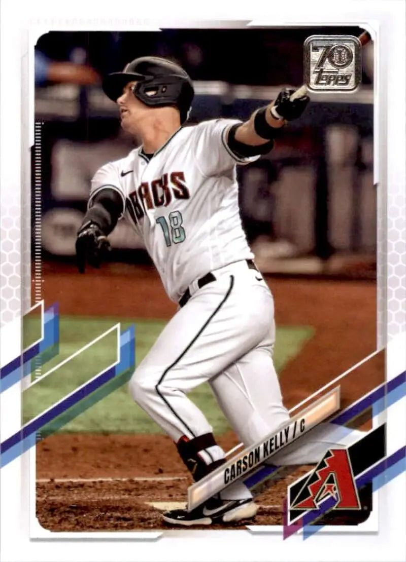 2021 Topps #447 Carson Kelly NM-MT Arizona Diamondbacks Baseball Card - Baseball Card Single