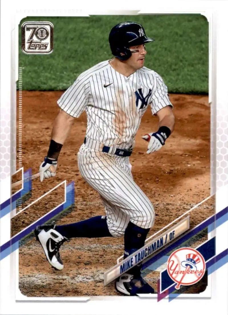 2021 Topps #449 Mike Tauchman NM-MT New York Yankees Baseball Card - Baseball Card Single