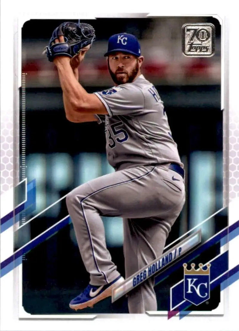 2021 Topps #467 Greg Holland NM-MT Kansas City Royals Baseball Card - Baseball Card Single