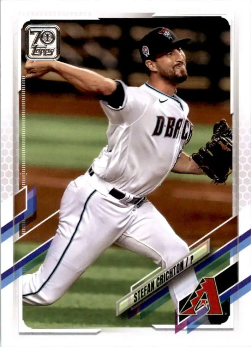2021 Topps #469 Stefan Crichton NM-MT Arizona Diamondbacks Baseball Card - Baseball Card Single