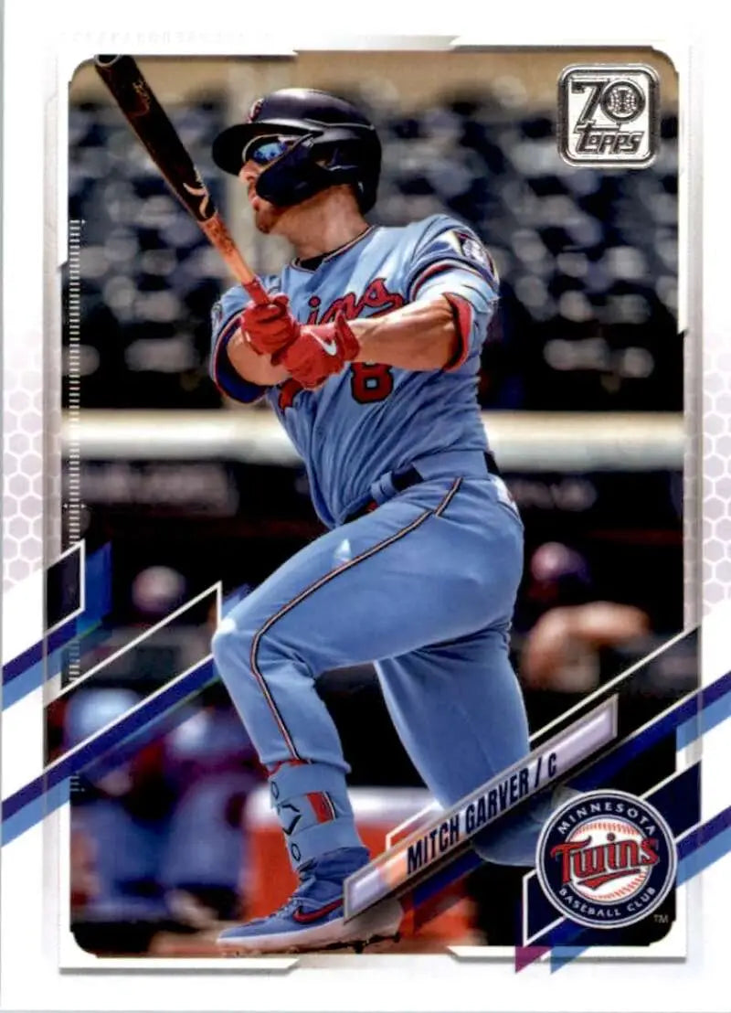 2021 Topps #470 Mitch Garver NM-MT Minnesota Twins Baseball Card - Baseball Card Single