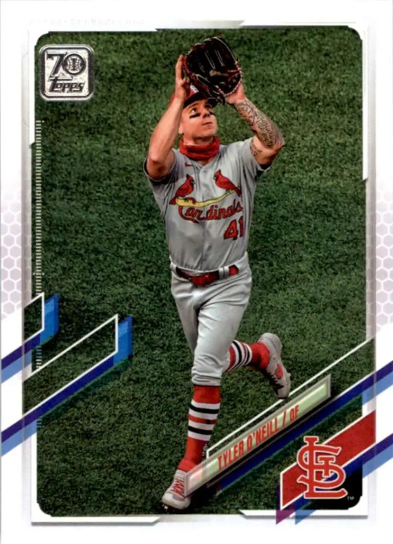 2021 Topps #477 Tyler O’Neill NM-MT St. Louis Cardinals Baseball Card - Baseball Card Single