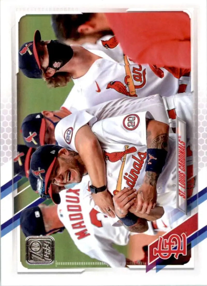 2021 Topps #478 St. Louis Cardinals NM-MT Baseball Card - Baseball Card Single