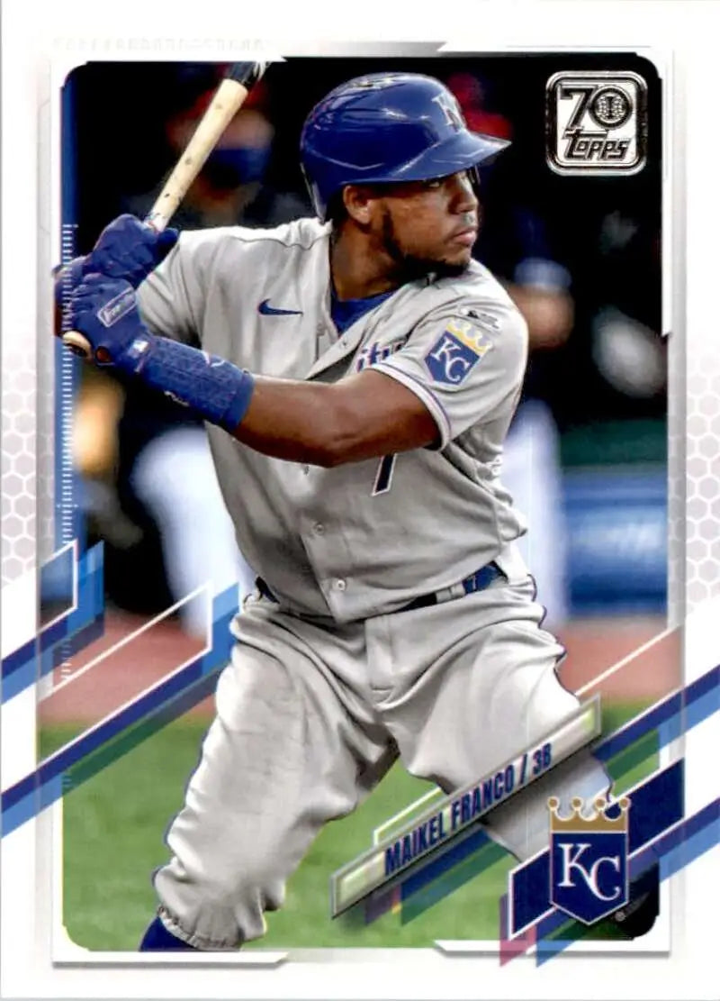 2021 Topps #48 Maikel Franco NM-MT Kansas City Royals Baseball Card - Baseball Card Single