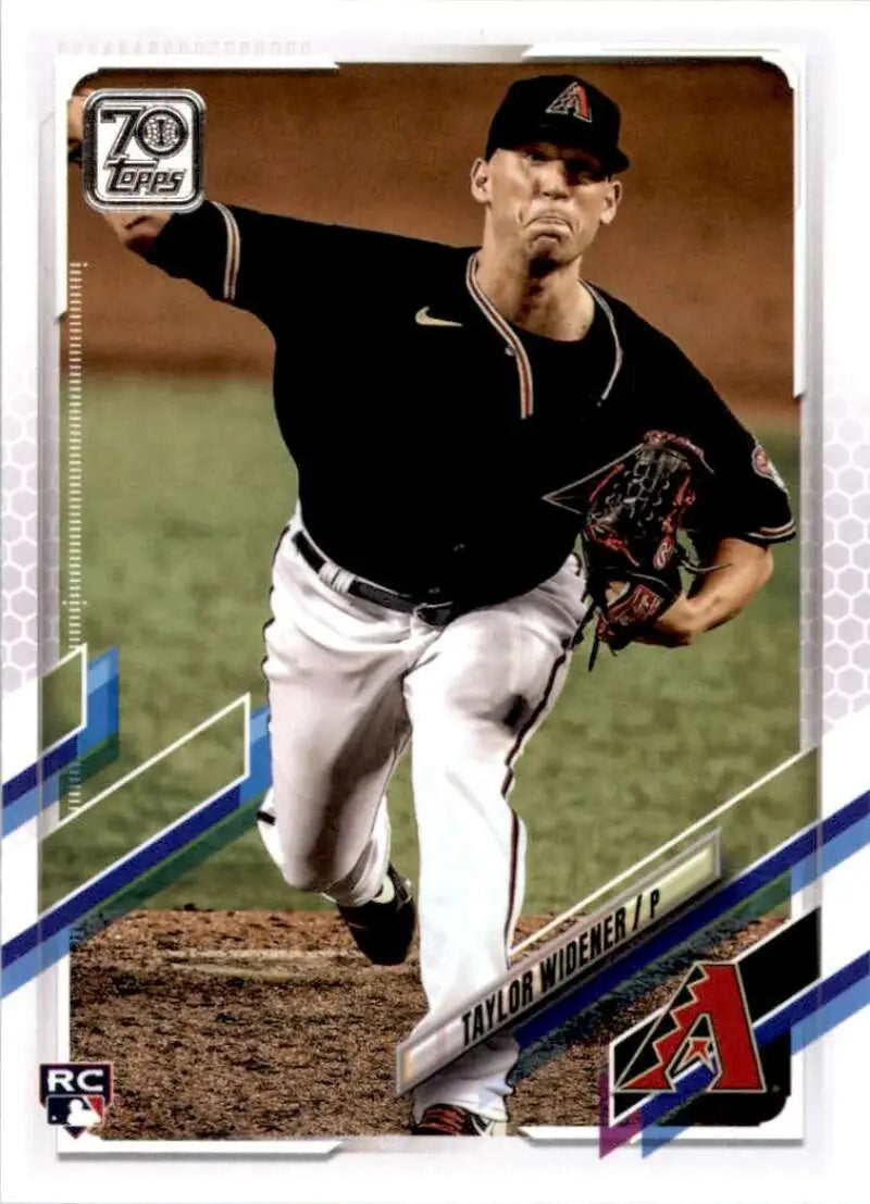 2021 Topps #481 Taylor Widener NM-MT RC Rookie Arizona Diamondbacks Baseball Card - Baseball Card Single