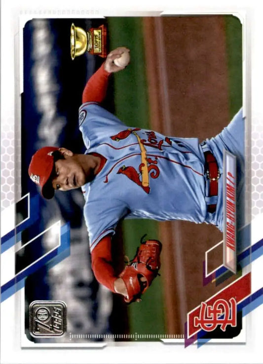 2021 Topps #482 Kwang-Hyun Kim NM-MT St. Louis Cardinals Baseball Card - Baseball Card Single