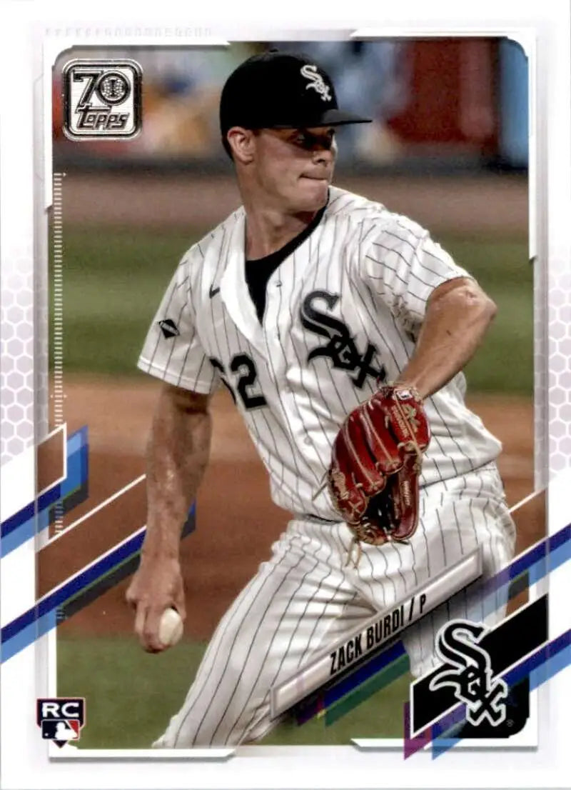 2021 Topps #483 Zack Burdi NM-MT RC Rookie Chicago White Sox Baseball Card - Baseball Card Single