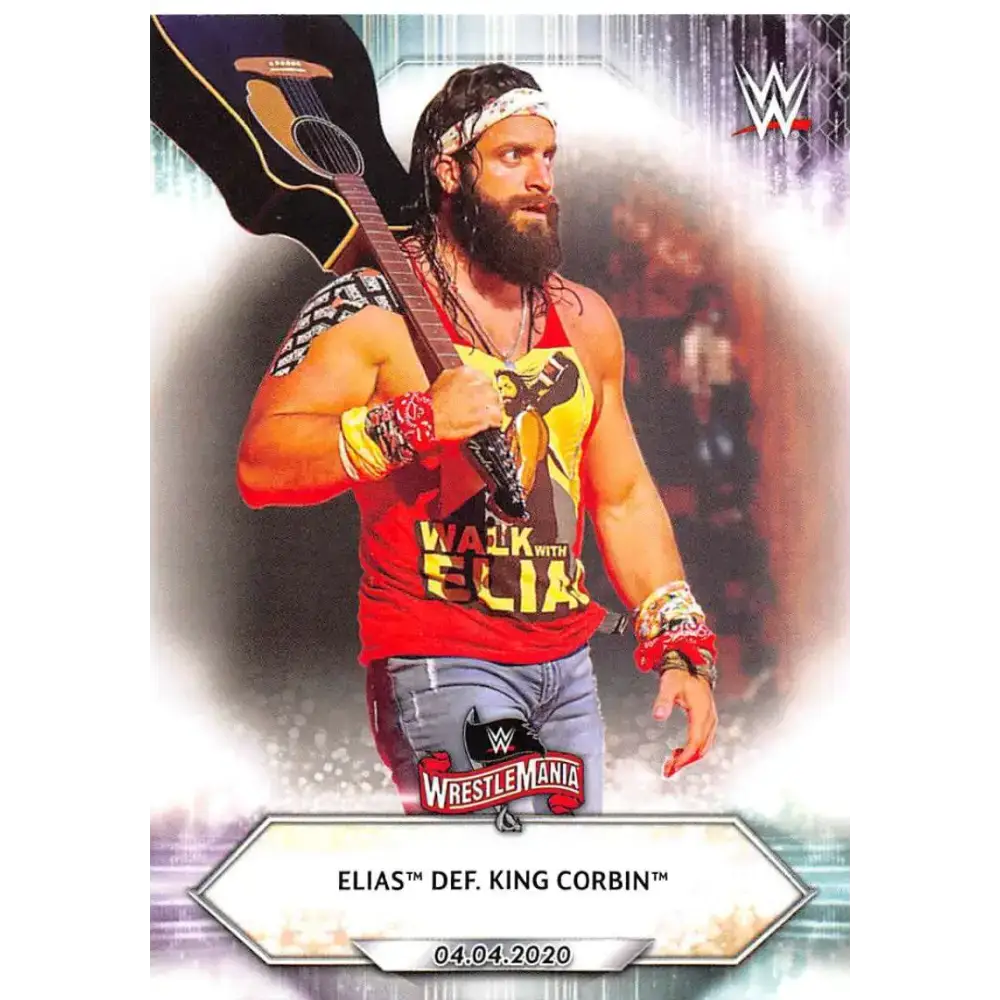 2021 Topps #49 Elias NM-MT Wrestling Card - Other