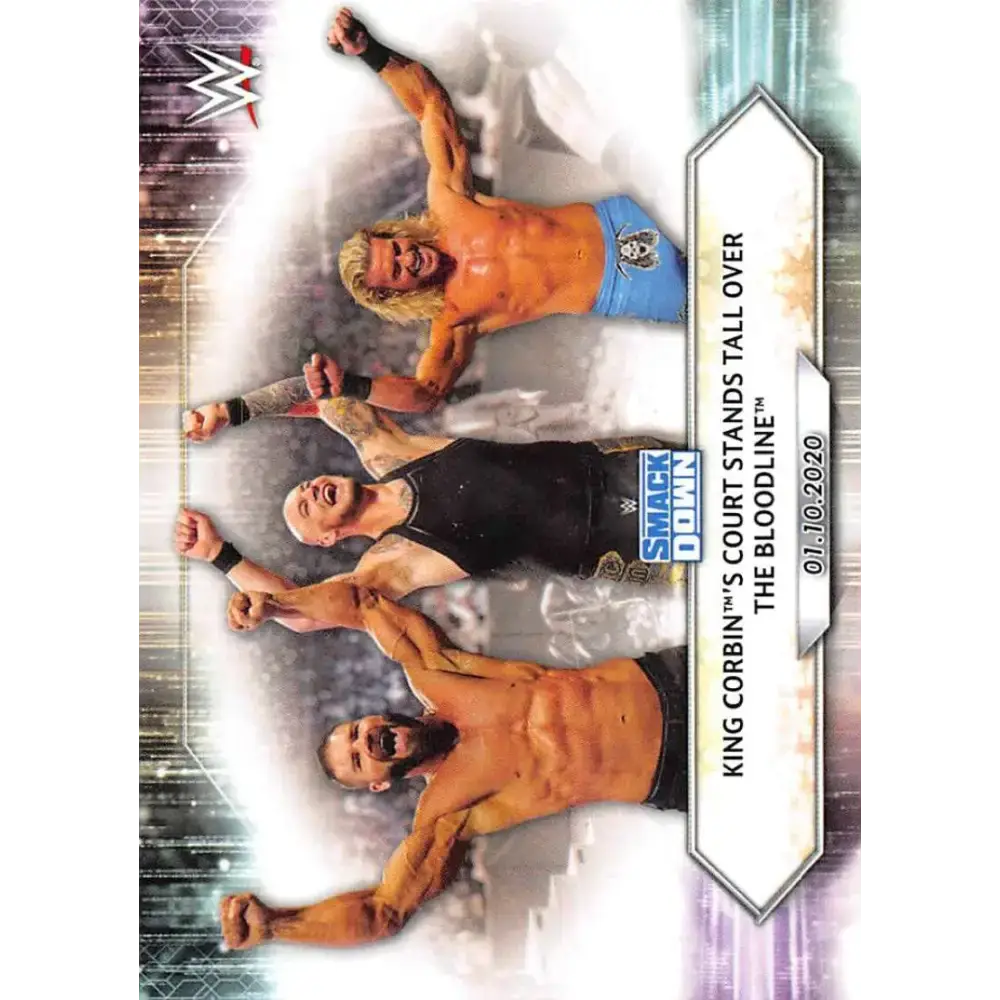 2021 Topps #5 King Corbin’s NM-MT Wrestling Card - Wrestling Card Single