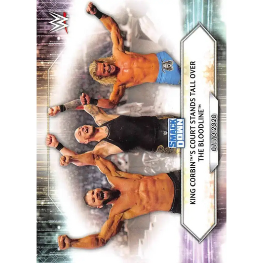 2021 Topps #5 King Corbin’s NM-MT Wrestling Card - Wrestling Card Single