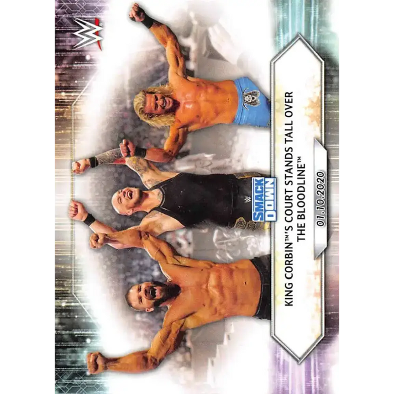 2021 Topps #5 King Corbin’s NM-MT Wrestling Card - Wrestling Card Single