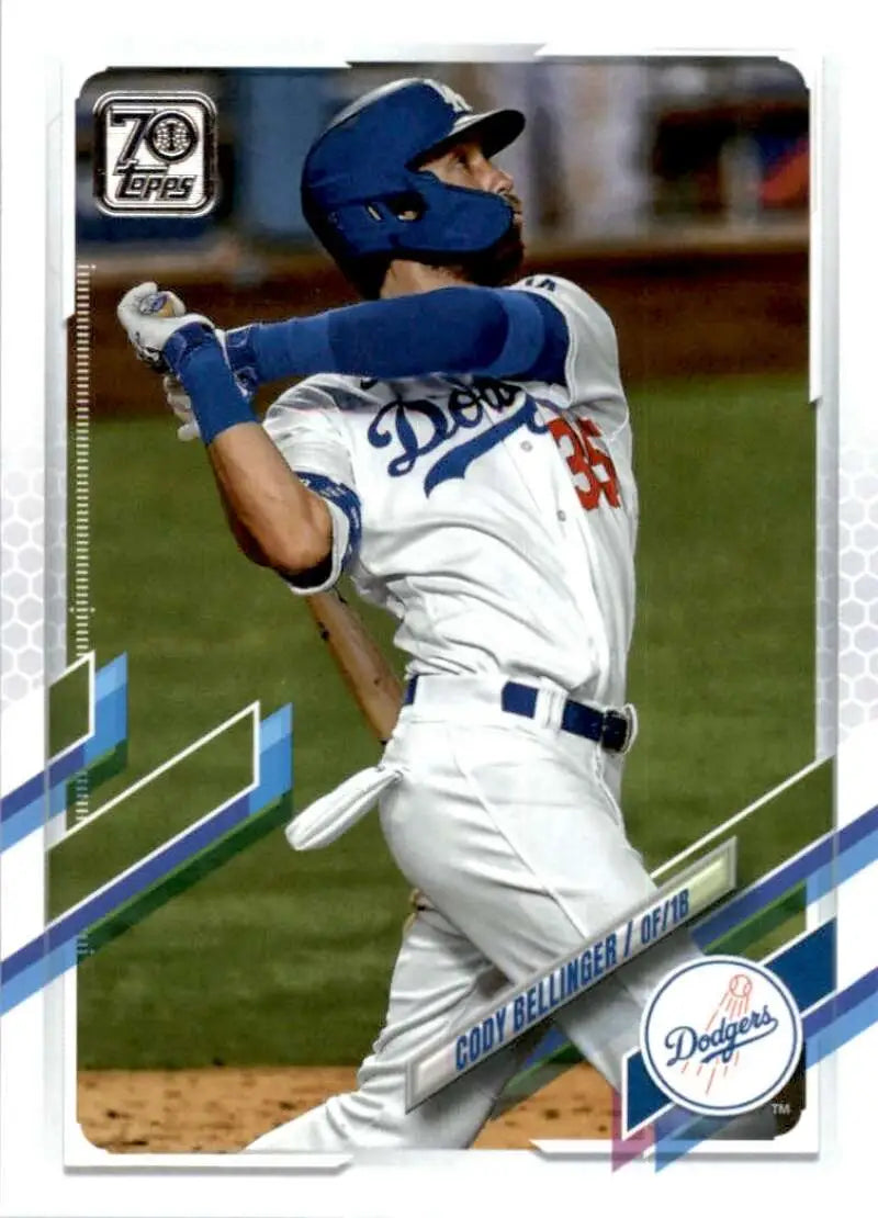 2021 Topps #50 Cody Bellinger NM-MT Los Angeles Dodgers Baseball Card - Baseball Card Single