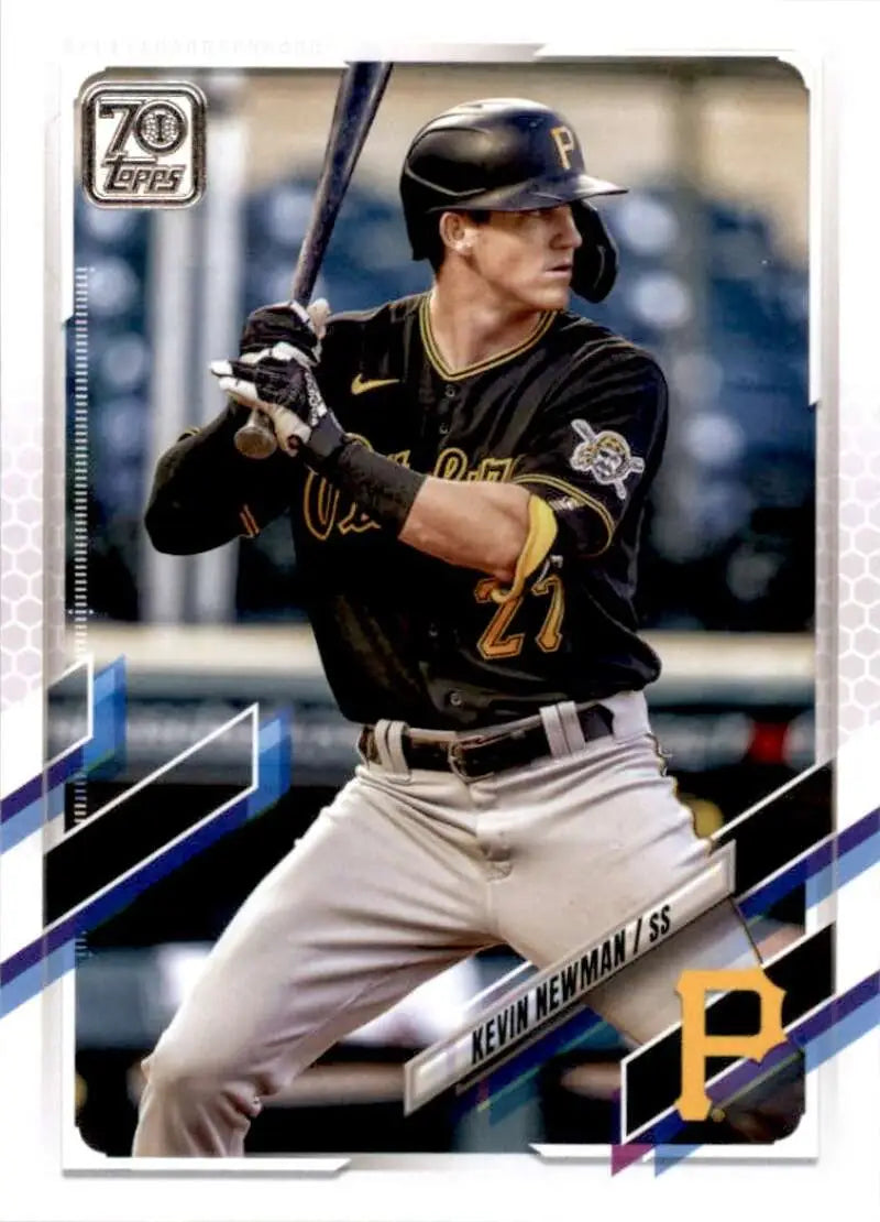 2021 Topps #502 Kevin Newman NM-MT Pittsburgh Pirates Baseball Card - Baseball Card Single