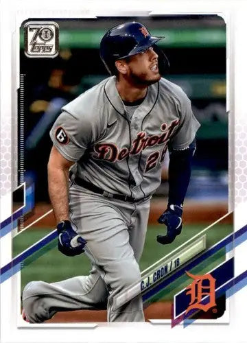 2021 Topps #504 C.J. Cron NM-MT Tigers ID:46203 - Baseball Card Single