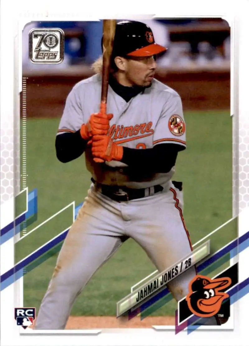 2021 Topps #507 Jahmai Jones NM-MT RC Rookie Baltimore Orioles Baseball Card - Baseball Card Single