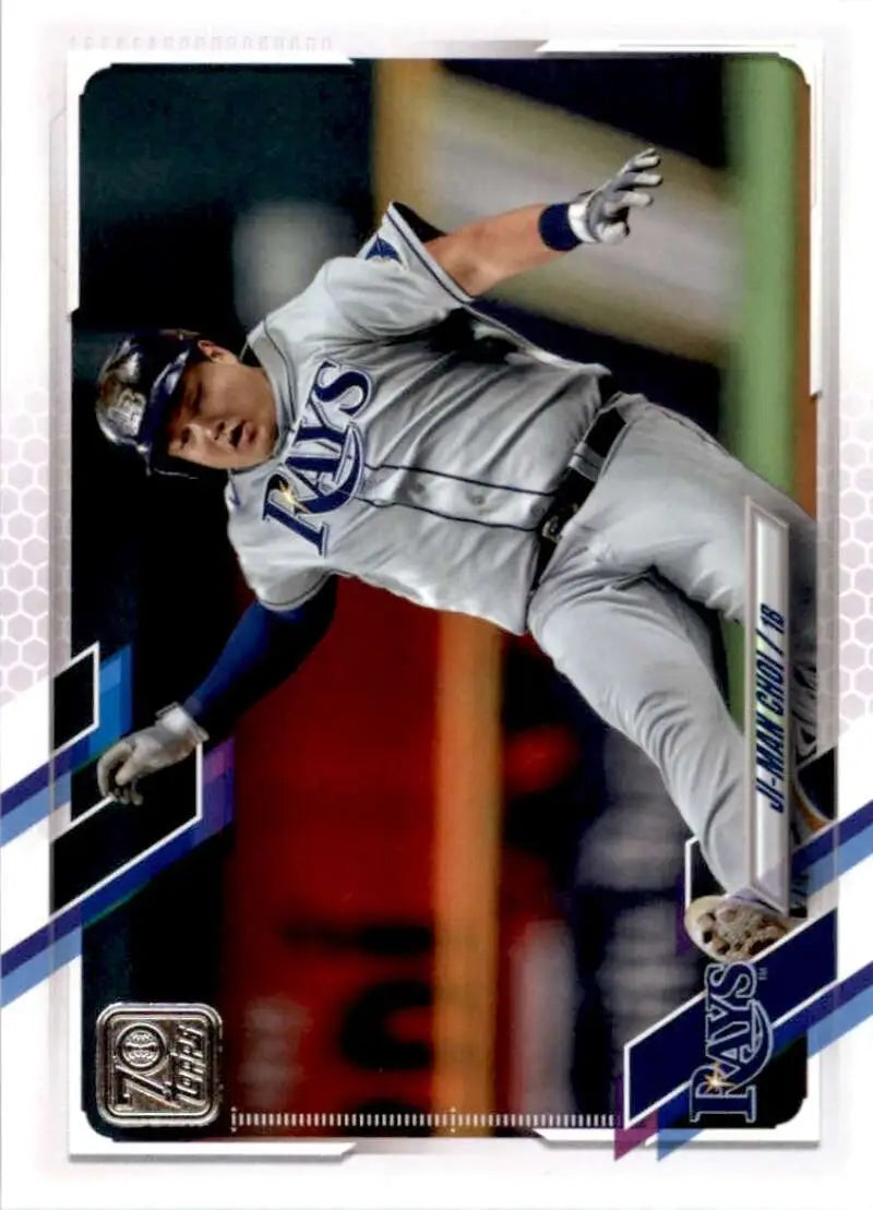 2021 Topps #511 Ji-Man Choi NM-MT Tampa Bay Rays Baseball Card - Baseball Card Single