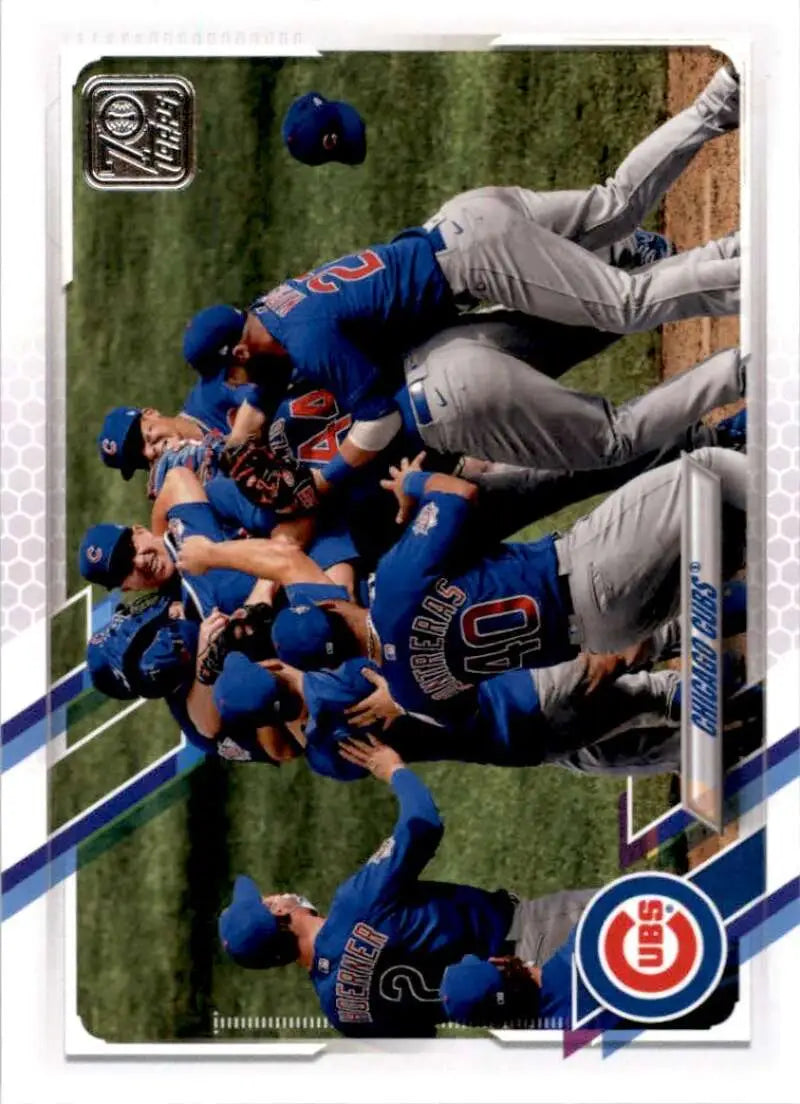 2021 Topps #529 Chicago Cubs NM-MT Baseball Card - Baseball Card Single