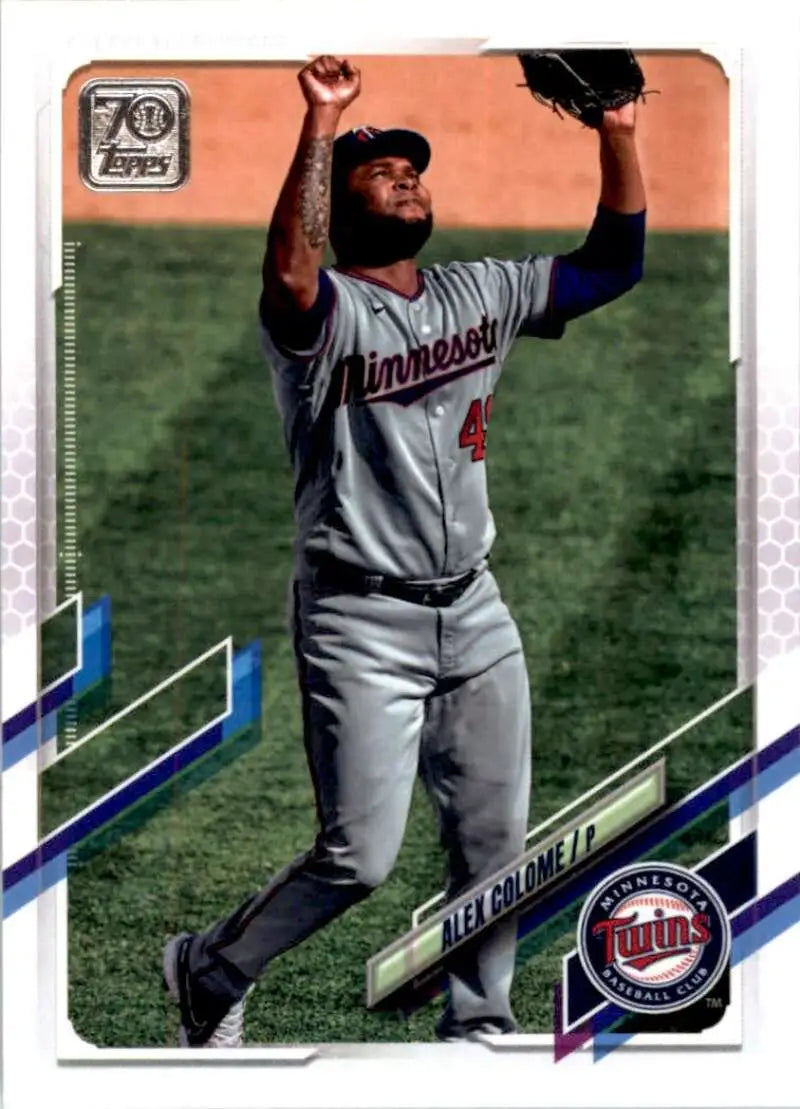 2021 Topps #533 Alex Colome NM-MT Minnesota Twins Baseball Card - Baseball Card Single
