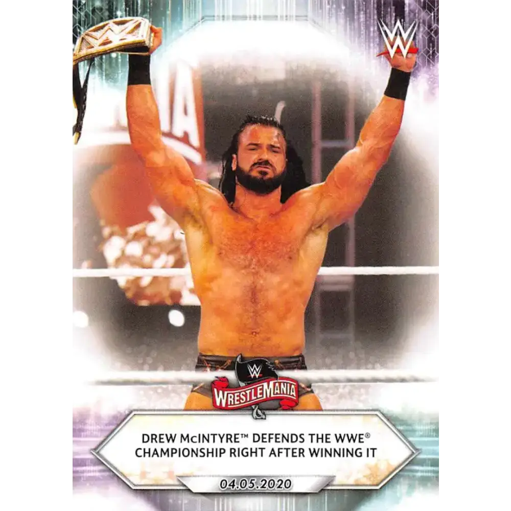 2021 Topps #54 Drew McIntyre NM-MT Wrestling Card - Other