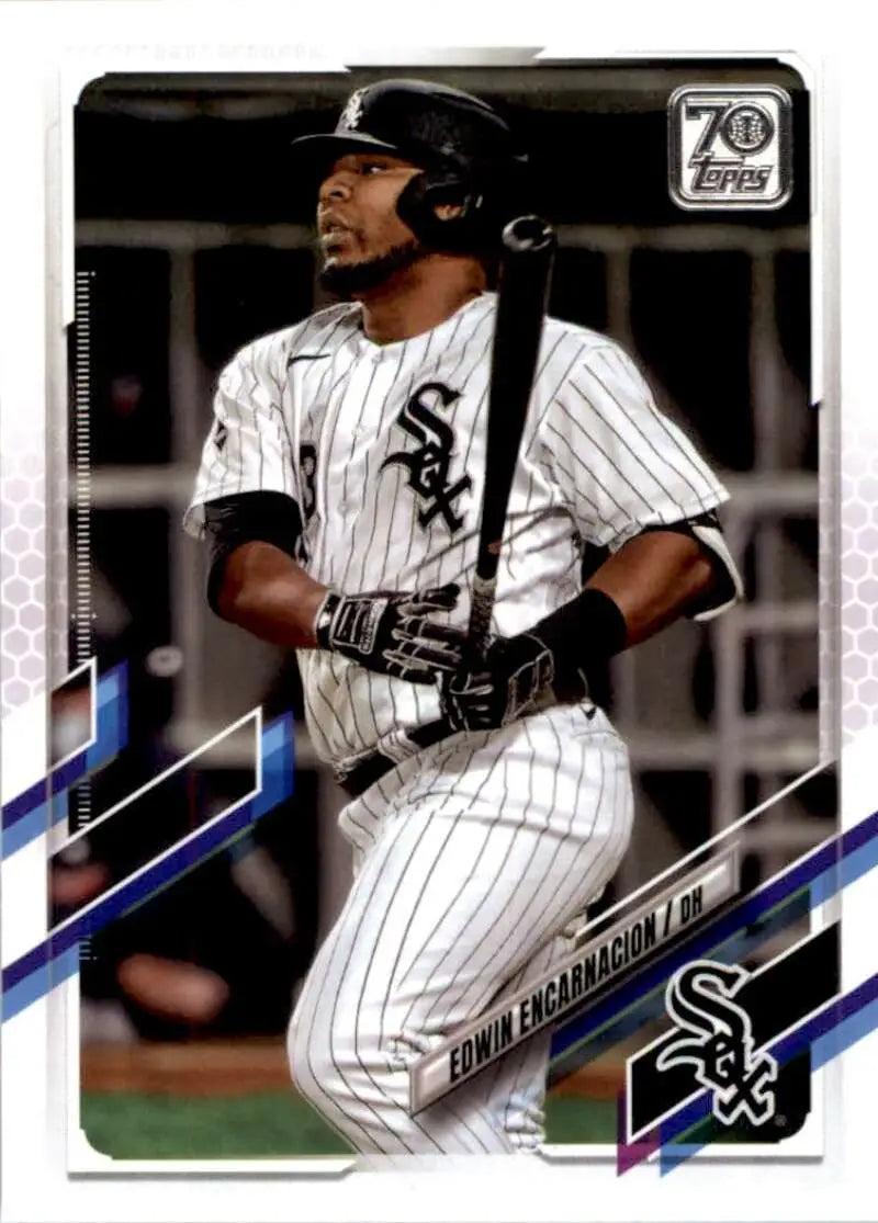 2021 Topps #559 Edwin Encarnacion NM-MT Chicago White Sox Baseball Card - Baseball Card Single