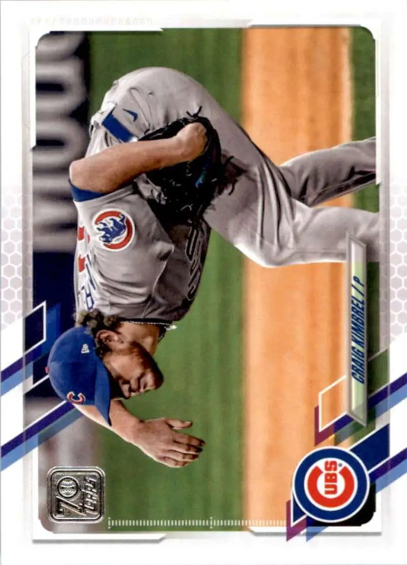2021 Topps #579 Craig Kimbrel NM-MT Chicago Cubs Baseball Card - Baseball Card Single