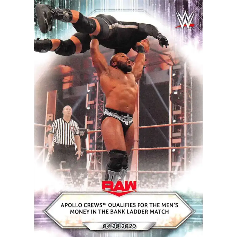 2021 Topps #58 Apollo Crews NM-MT Wrestling Card - Other