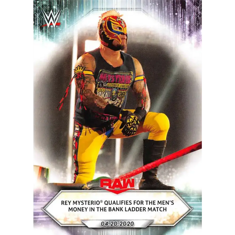 2021 Topps #59 Rey Mysterio NM-MT Wrestling Card - Other