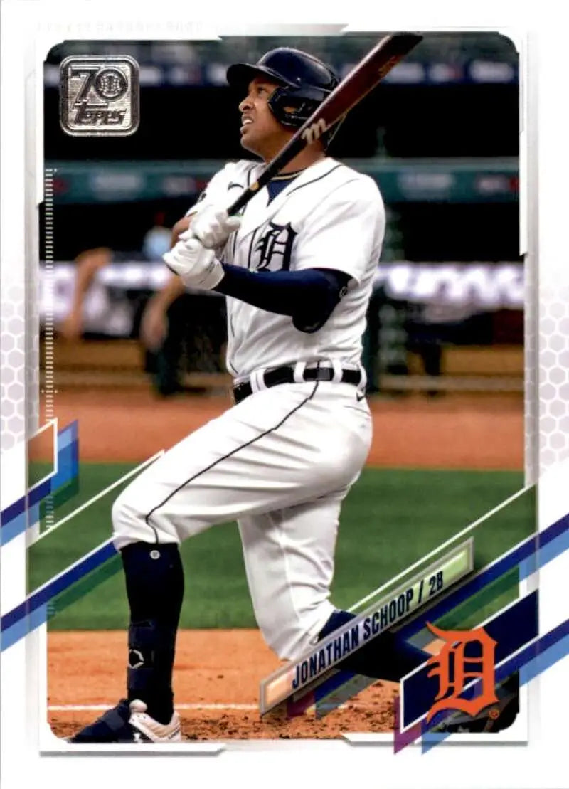 2021 Topps #595 Jonathan Schoop NM-MT Detroit Tigers Baseball Card - Baseball Card Single