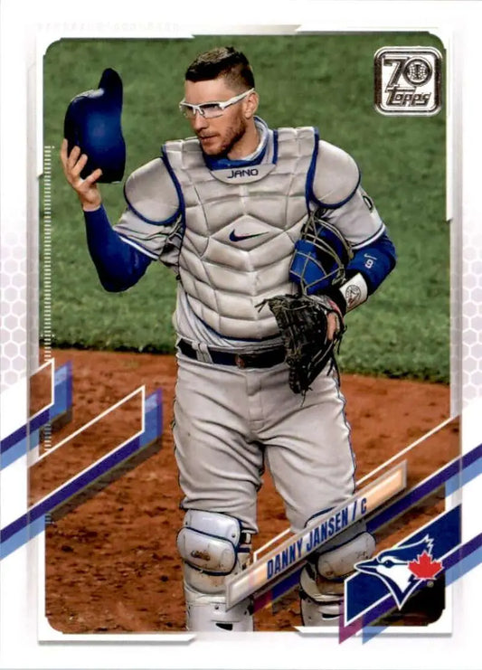 2021 Topps #597 Danny Jansen NM-MT Toronto Blue Jays Baseball Card - Baseball Card Single