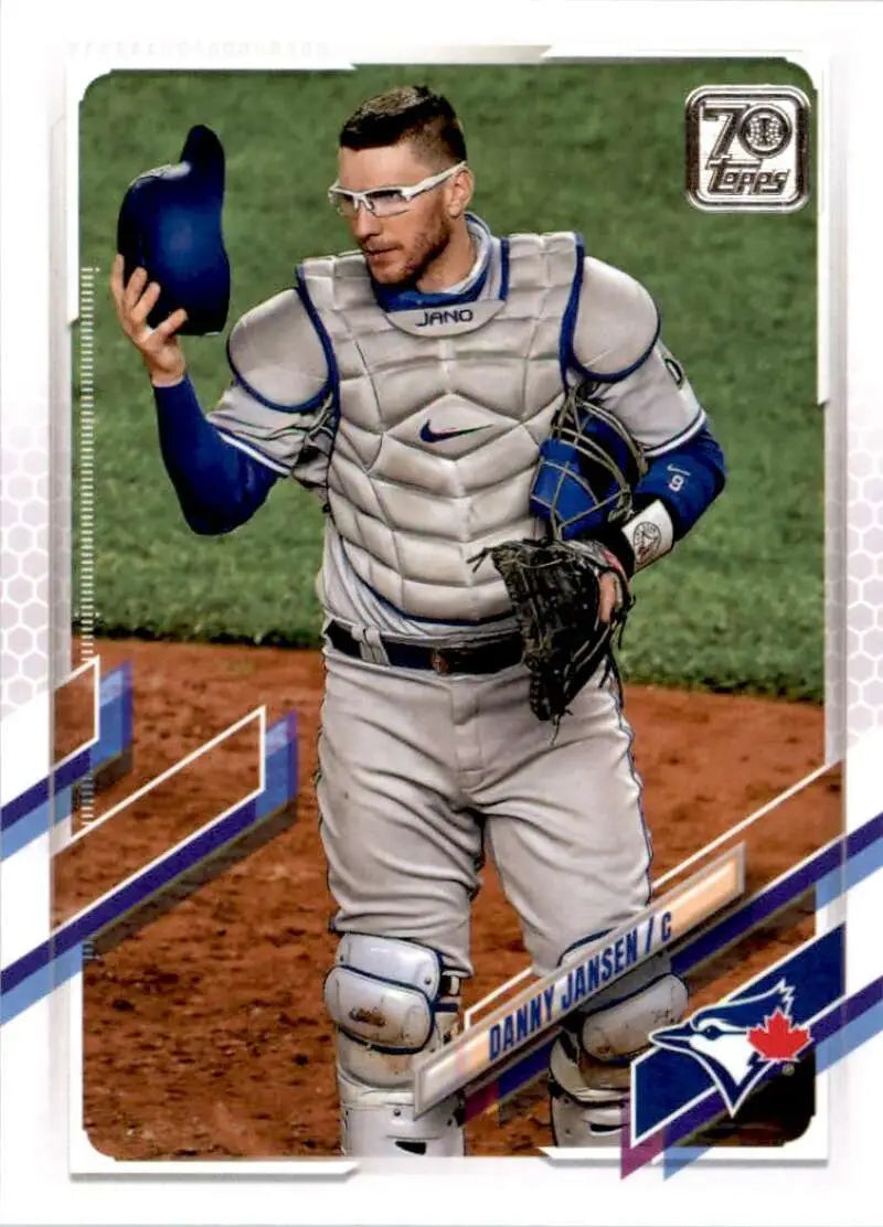 2021 Topps #597 Danny Jansen NM-MT Toronto Blue Jays Baseball Card - Baseball Card Single