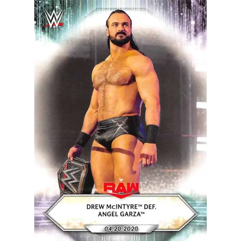 2021 Topps #60 Drew McIntyre NM-MT Wrestling Card - Non-Sports Card Single