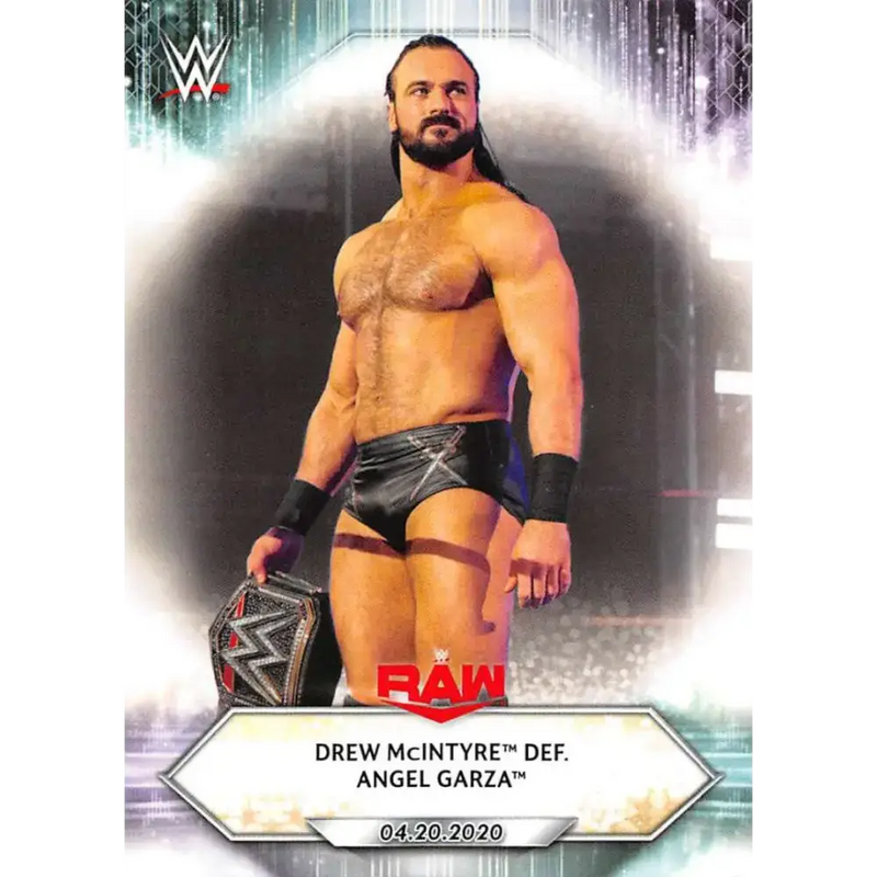 2021 Topps #60 Drew McIntyre NM-MT Wrestling Card - Non-Sports Card Single