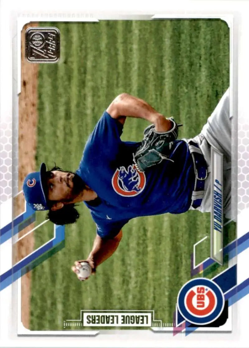 2021 Topps #60 Yu Darvish NM-MT Chicago Cubs Baseball Card - Baseball Card Single
