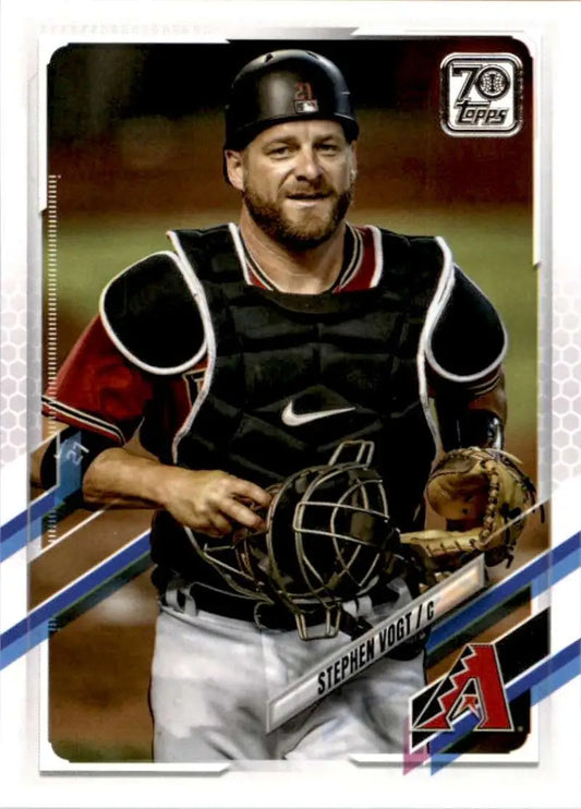 2021 Topps #62 Stephen Vogt NM-MT Arizona Diamondbacks Baseball Card - Baseball Card Single