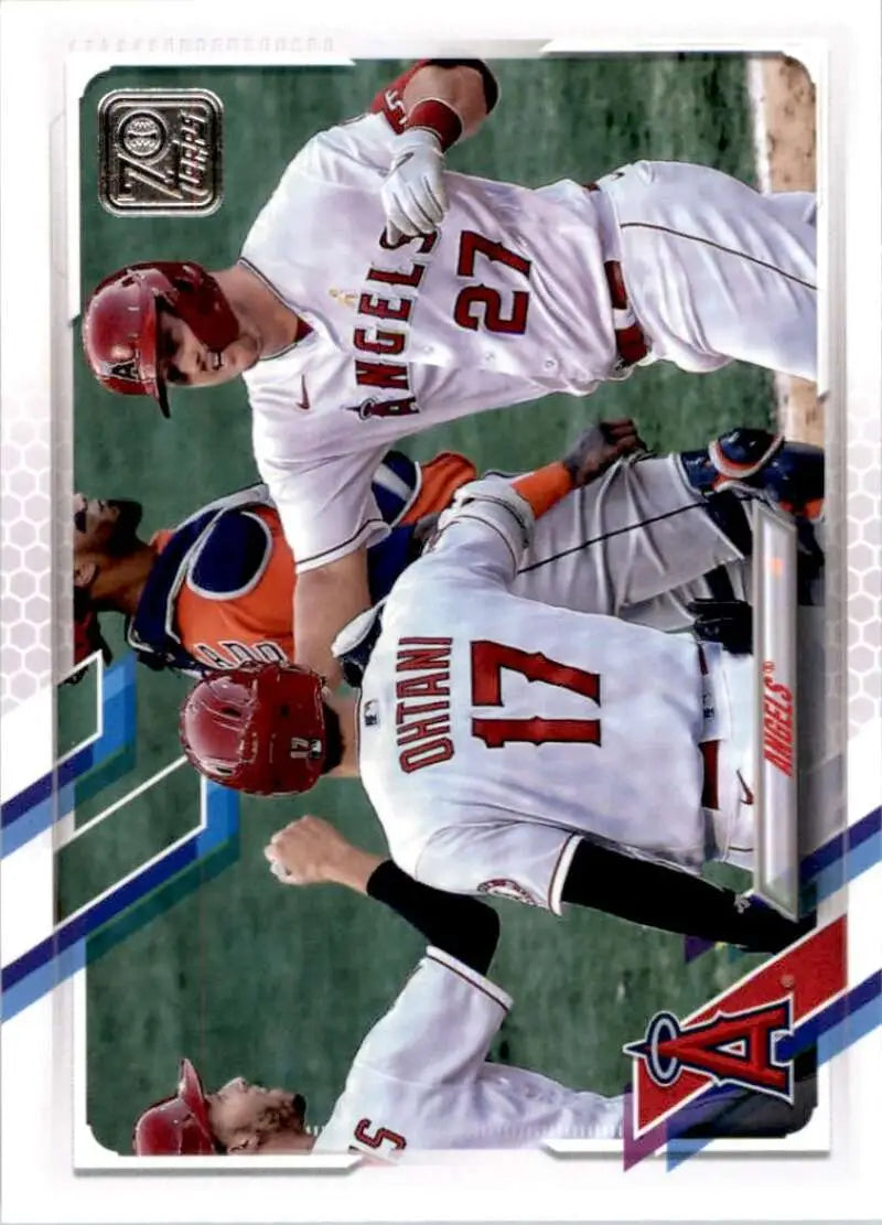 2021 Topps #621 Los Angeles Angels NM-MT Baseball Card - Baseball Card Single