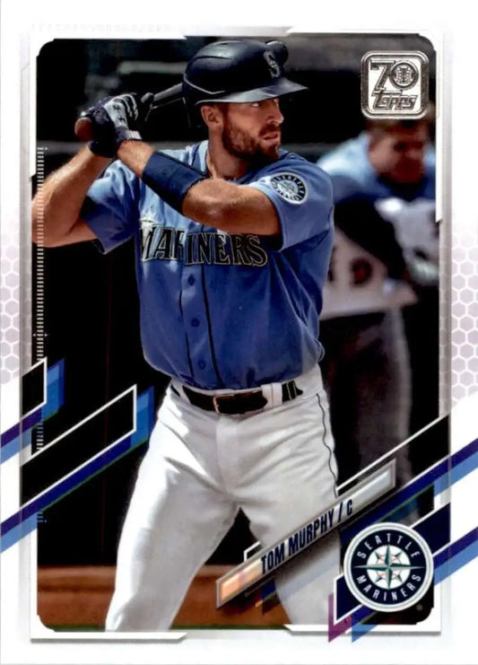 2021 Topps #632 Tom Murphy NM-MT Seattle Mariners Baseball Card - Baseball Card Single