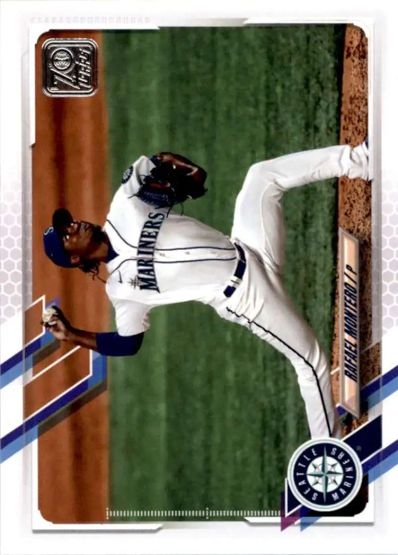 2021 Topps #637 Rafael Montero NM-MT Seattle Mariners Baseball Card - Baseball Card Single