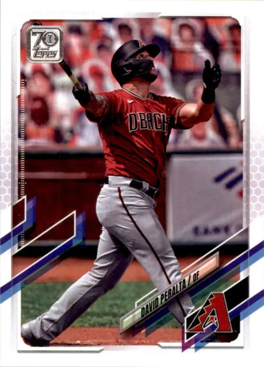 2021 Topps #640 David Peralta NM-MT Arizona Diamondbacks Baseball Card - Baseball Card Single