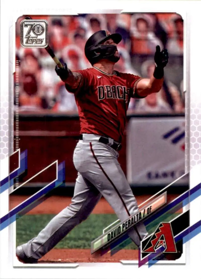 2021 Topps #640 David Peralta NM-MT Arizona Diamondbacks Baseball Card - Baseball Card Single