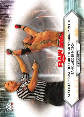 2021 Topps #65 AJ Styles NM-MT ID:39855 - Wrestling Card Single