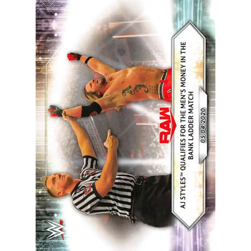 2021 Topps #65 AJ Styles NM-MT Wrestling Card - Other
