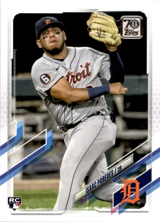 2021 Topps #65 Isaac Paredes NM-MT RC Rookie Detroit Tigers Baseball Card - Baseball Card Single