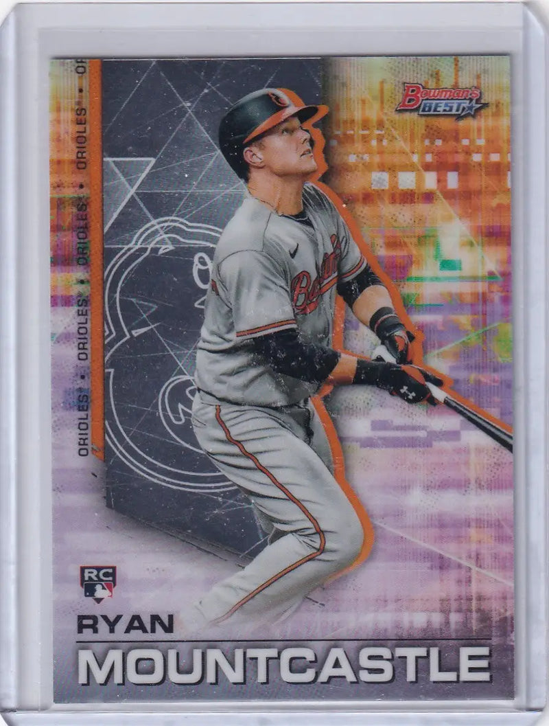 2021 TOPPS #65 RYAN MOUNTCASTLE BOWMANS BEST- BALTIMORE ORIOLES - Baseball Card Single