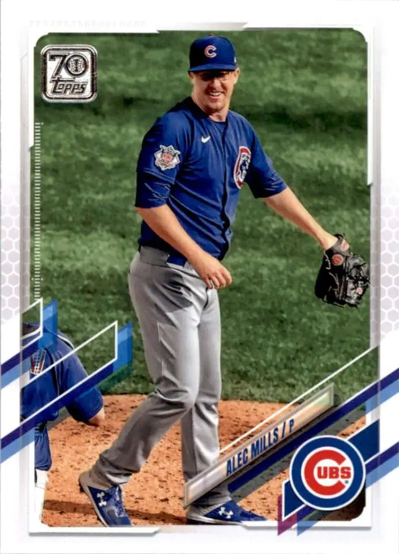 2021 Topps #659 Alec Mills NM-MT Chicago Cubs Baseball Card - Baseball Card Single